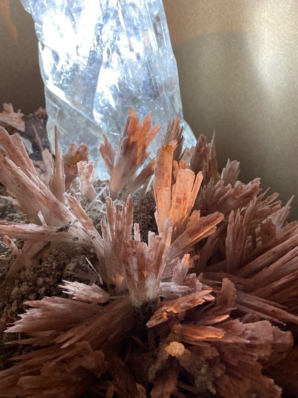 gorgeous maria glass, our most beautiful clear selenite crystal from Brazil