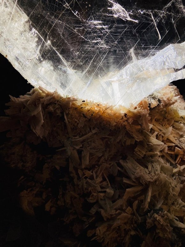 riesiges Marienglas, sehr klarer formschöner Selenitkristall aus Brasilien