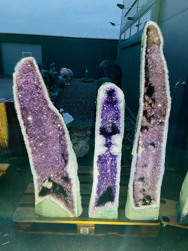 Tolle tief-lilafarbene Amethystdruse aus Uruguay