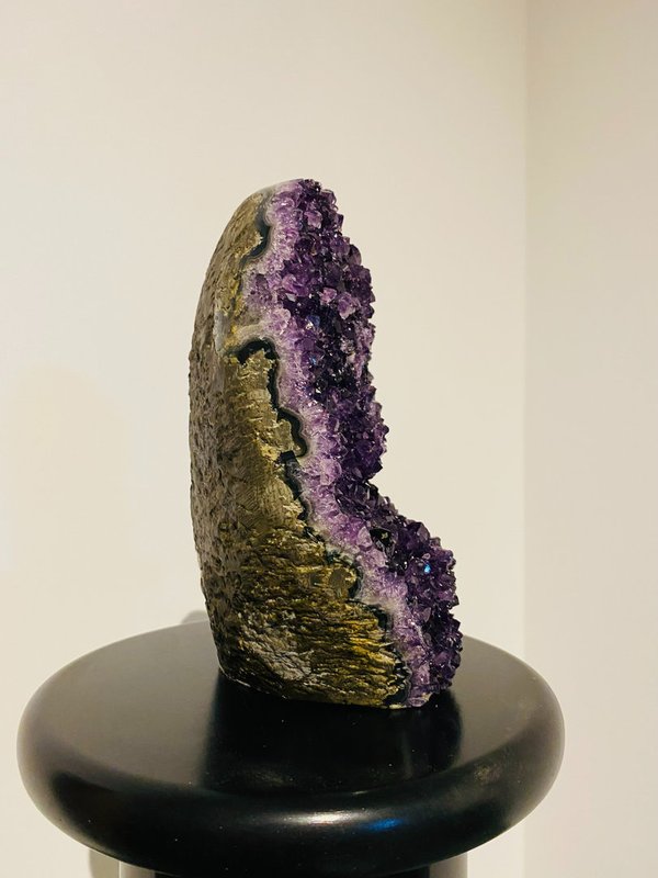 Super beautiful Uruguay amethyst druse with very best color