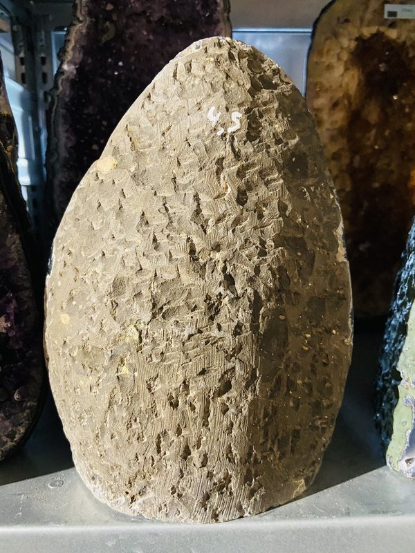 super dark amethyst geode from Uruguay