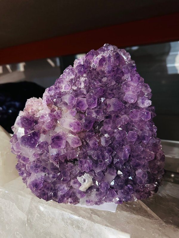 Small amethyst cluster